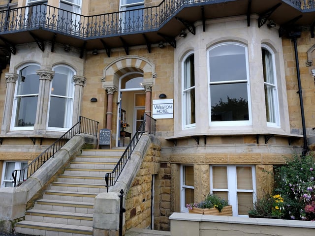 The entrance