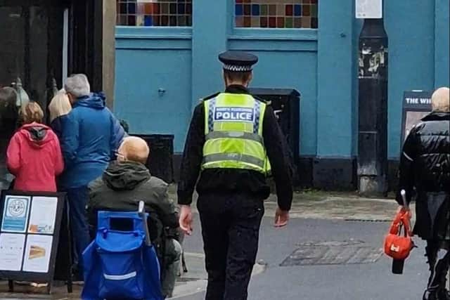 The man was charged with four counts of theft