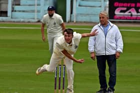 Brad Milburn had a superb game for the hosts Scarborough 2nds in their victory last weekend.   PHOTOS BY SIMON DOBSON