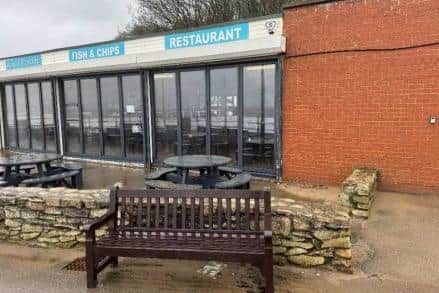 Royal Parade, Filey. Front elevation of the café. Image courtesy of North Yorkshire Council.