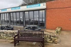 Royal Parade, Filey. Front elevation of the café. Image courtesy of North Yorkshire Council.