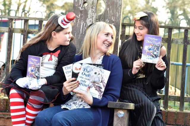 22 - Elizabeth Green also delivered storytelling sessions to pupils at Airmyn Park Primary School in Goole