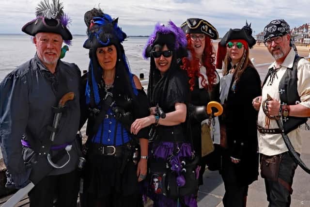 Steampunk 'pirates'.