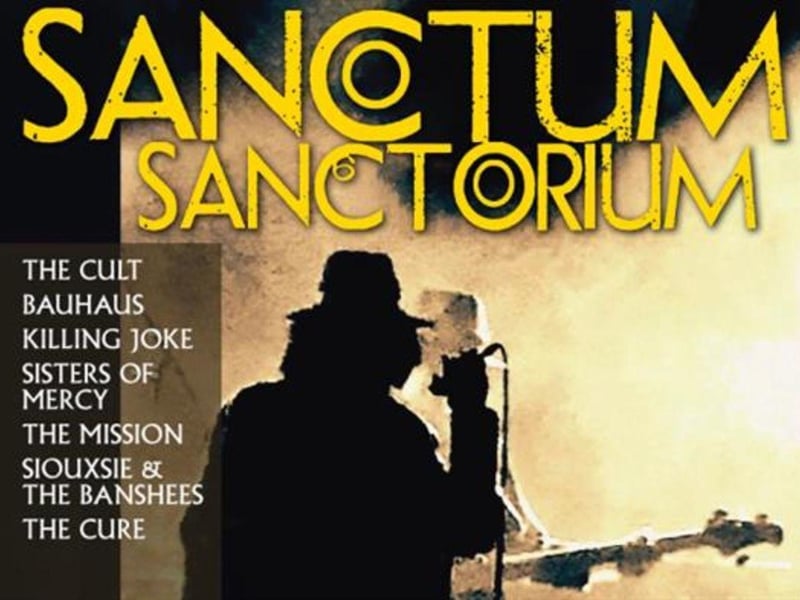 Sanctum Sanctorium - The Darkside of the 80's will take place at Whitby Pavillion on April 27.Sanctum Sanctorium are a live 6-piece band that faithfully recreate classic hits by artists such as The Cult, Killing Joke, Sisters of Mercy, Siouxsie & The Banshees, The Cure, Bauhaus and more. Smoke machines at the ready with the clothes and the attitude.