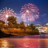 The fireworks display brought Whitby Regatta to a dramatic close.
picture: Chris Evans.