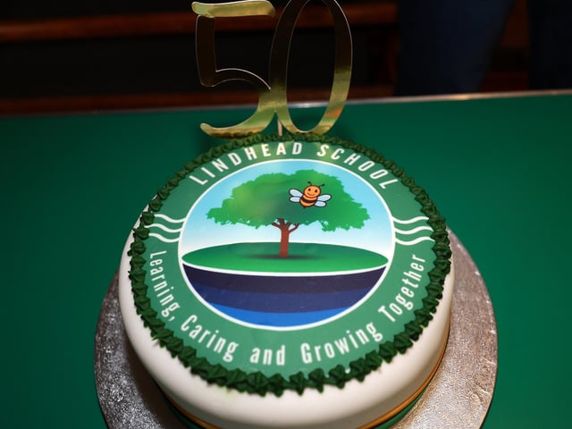 The 50th anniversary cake