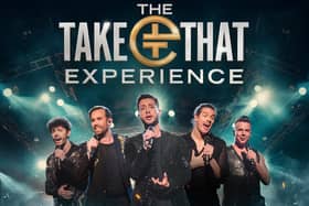The Take That Experience will be at Bridlington Spa on Saturday, May 4.