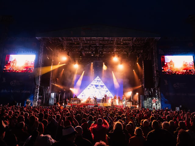 The pyramid stage?
