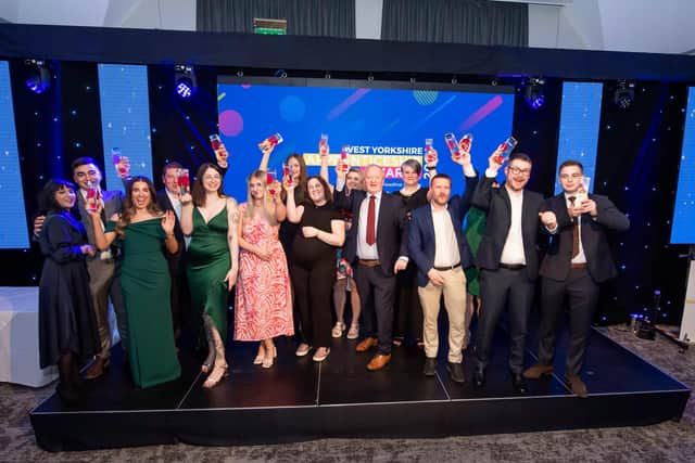 Winners on stage at the West Yorkshire Apprenticeship Awards 2024. The East Yorkshire Apprenticeship Awards will take place on Thursday, September 19. Picture by Allan McKenzie/AMGP.co.uk