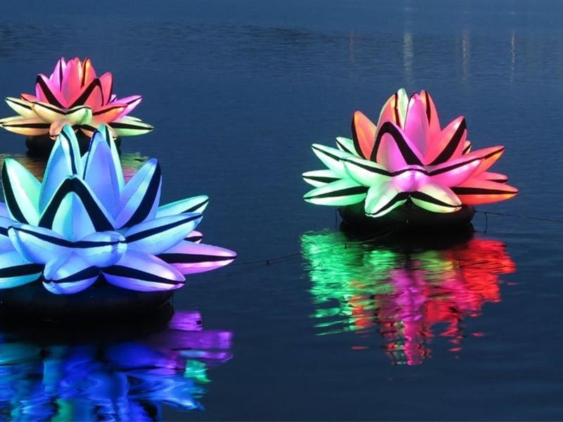 Peasholm Park Winter Lights Trail will take place from November 15 until December 22. Brand new for 2023! Experience the magical Peasholm Park as you've never seen it before. With beautiful light artworks by internationally-renowned artists in an unforgettable setting. There is something for all the family to enjoy. Well-behaved dogs are welcome on a short lead.