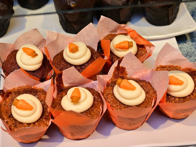 Carrot cakes have long been a favourite with customers