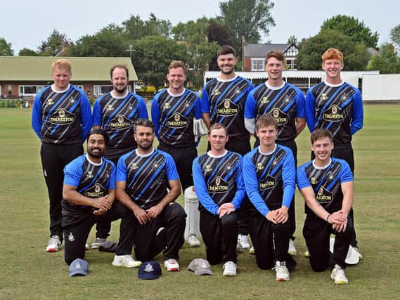 Scarborough CC line up at their T20 Blast Day at Driffield Cricket Club. PHOTOS BY SIMON DOBSON