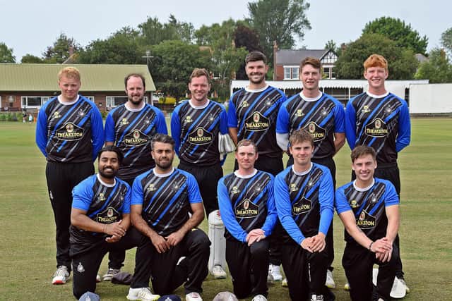 Scarborough CC line up at their T20 Blast Day at Driffield Cricket Club. PHOTOS BY SIMON DOBSON