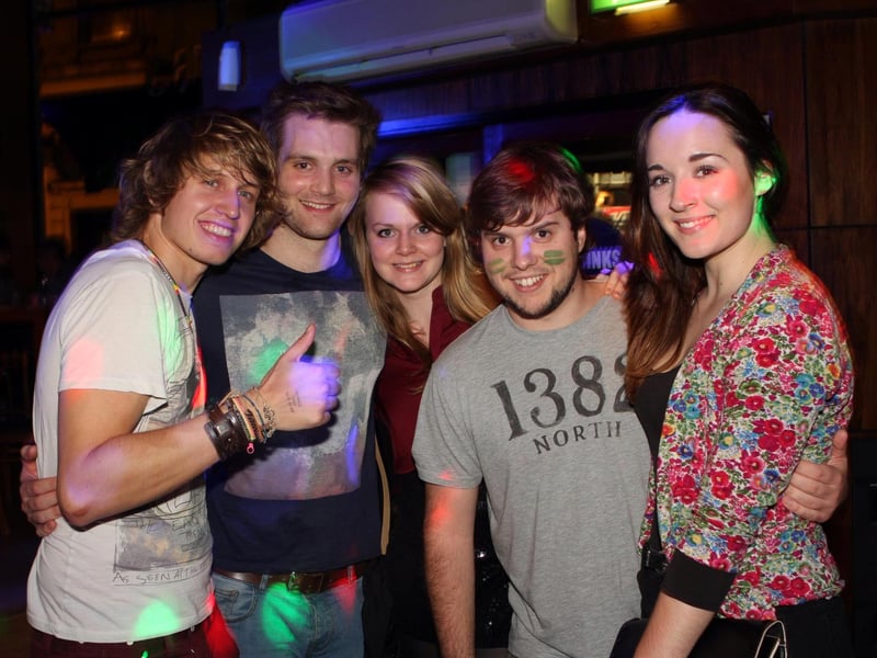 Keith, Sam, Jo, Dave and Leanne in Blue Lounge