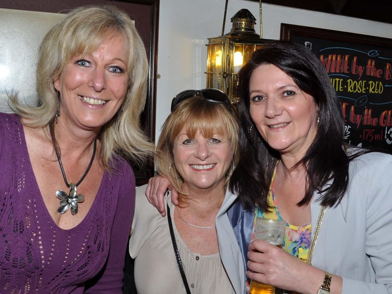 Carole, Pat and Jackie!