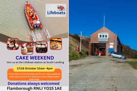 The event will be held at Flamborough RNLI Lifeboat Station, South Landing, Flamborough, YO15 1AE. Photo credit: Flamborough RNLI/James Hardisty.