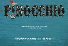 Scarborough Theatre Company will present a new musical version of Pinocchio at Woodend in Scarborough