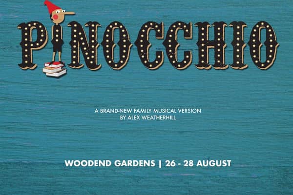 Scarborough Theatre Company will present a new musical version of Pinocchio at Woodend in Scarborough
