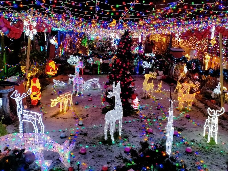 This Scarborough resident has submitted an exceptionally maximalist and vibrant set of Christmas decorations.