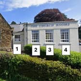 Proposed window replacements at St Laurence Church Hall , Church Hill, Scalby.