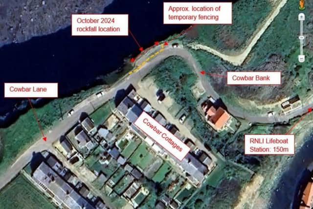 An overhead view of the affected area. Picture: Google Earth/RCBC.