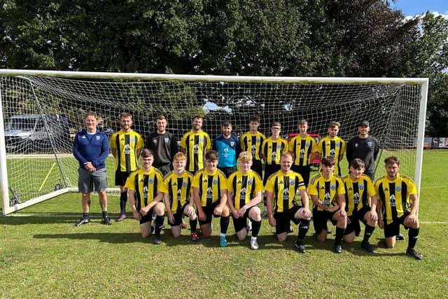 Scalby put up a great display despite losing 1-0 to runaway Division 1 leaders Kingswood United.