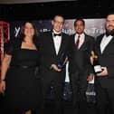 Natures Laboratory receive their Best Business Transformation Award.