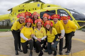 The Yorkshire Air Ambulance hopes that youngsters will 'Heli Hop' to it!