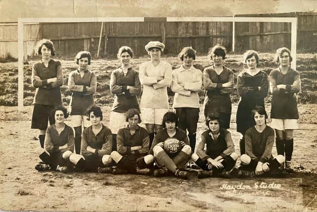 Scarborough United ladies team of 1921.