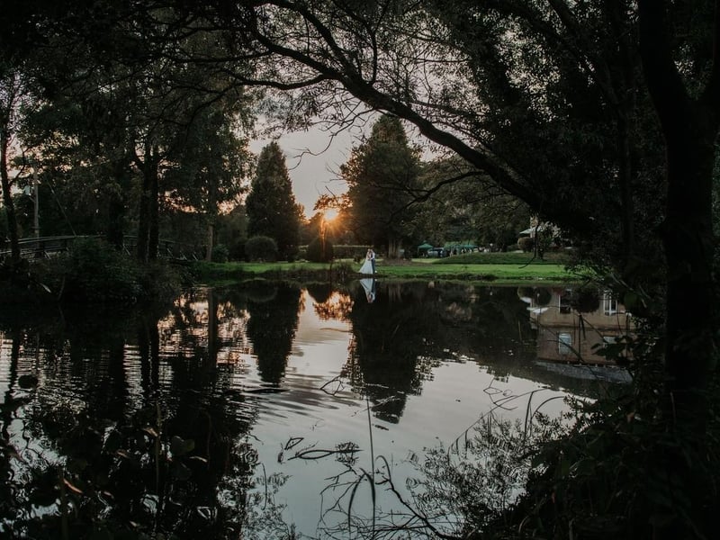 Stunning spot by the lake for newlyweds to have their photo taken.
supplied by Hackness Grange