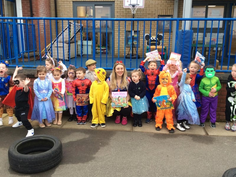 World Book Day at Hunmanby School.
