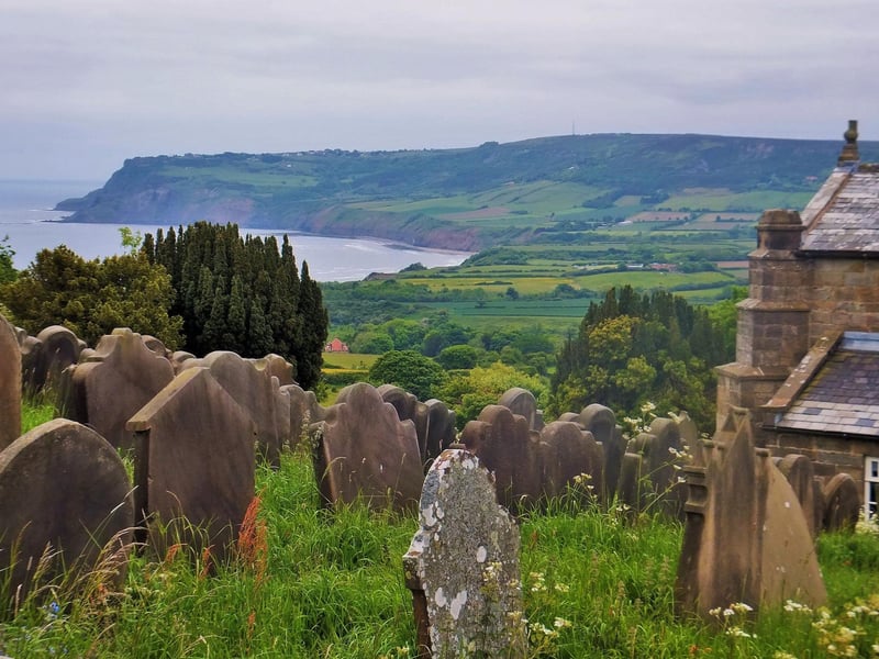 Robin Hood's Bay walk - Old St Stephen's Church at Robin Hood's Bay.