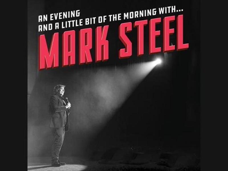 An Evening and A Little Bit of a Morning With Mark Steel will take place at Scarborough Spa on October 19. The critically acclaimed Mark Steel’s in Town was voted the 6th best radio comedy ever and Mark is a regular on the BBC’s Have I Got News For You, QI and BBCR4’s News Quiz. He has been named newspaper columnist of the year and is author of the award-winning audiobook Who Do I Think I Am.