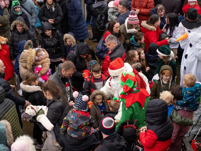 Greeting all of the families.