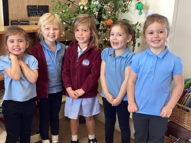 Goathland School youngsters.