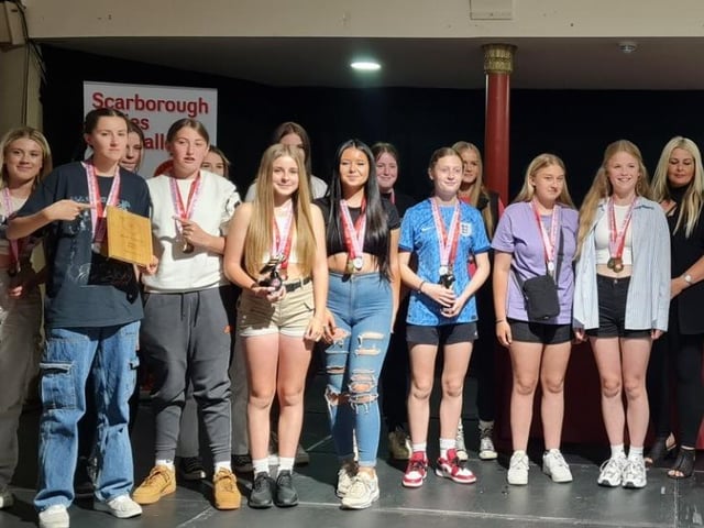 Scarborough Ladies FC Under-14s won the league title.