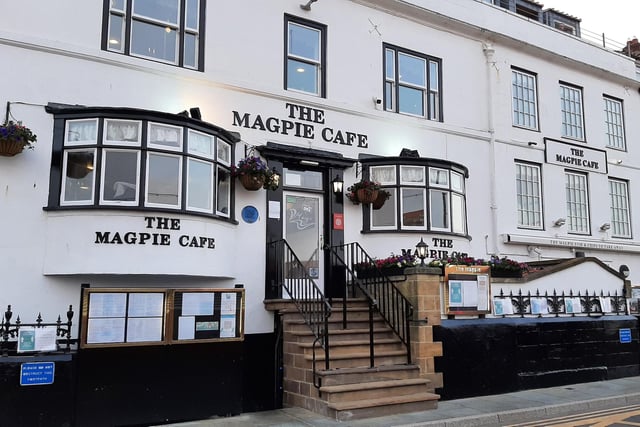 The Magpie Cafe,  located on Pier Road, came in at number two. A Tripadvisor review said: "The menu was extensive with the Fish and Chips been cooked to perfection."