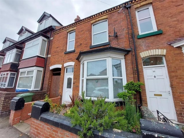 This three bedroom and one bathroom terraced house is for sale with Colin Ellis with a guide price of £165,000.