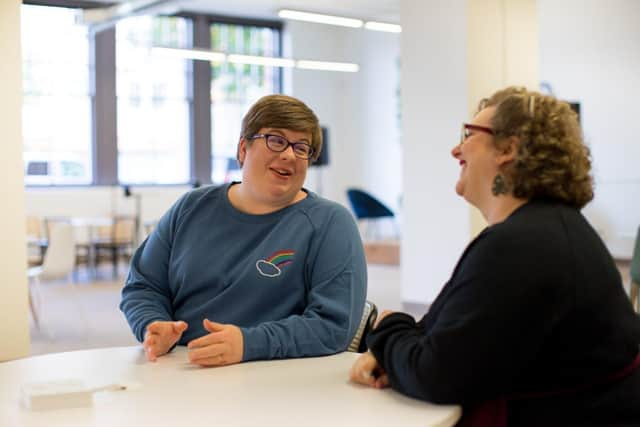 Volunteer listening