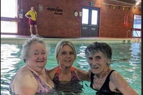 From left: Pat Pearson, carer Fiona Taylor and Jean Benson.