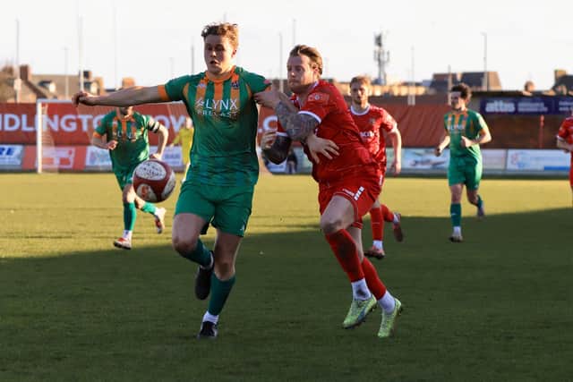 Bridlington Town won 3-1 at home to Ashington. Photo by TCF Photography