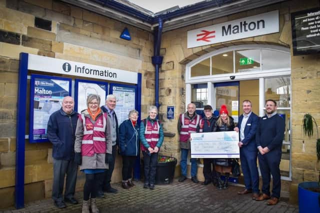 TransPennine Express has donated £5,000 to Malton in Bloom