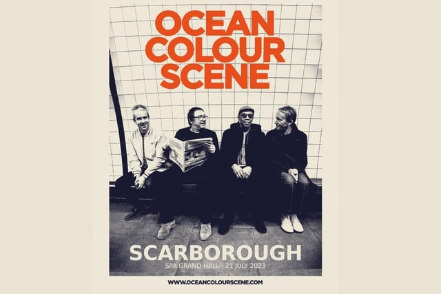 Ocean Colour Scene
Friday July 21, 7pm