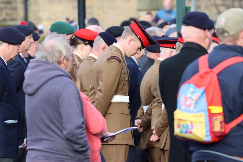 Reflection during the poignant silence.