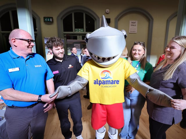 Sealife, Flamingo Land and Alpamare representatives having fun