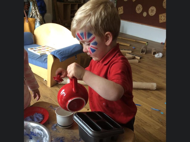 Time for tea Your Majesty?