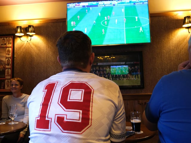 Euros kick off with England v Serbia. picture: Richard Ponter