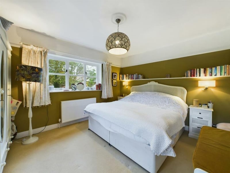 One of the four double bedrooms.