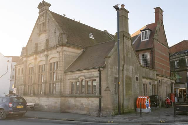 The former HSBC building in Whitby. picture: Mary Davies Photography