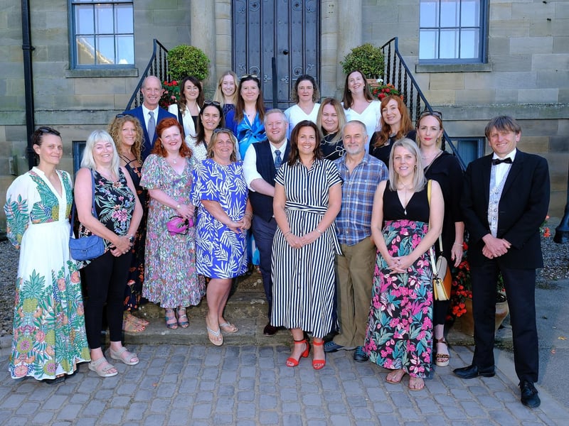 Eskdale School staff at the prom.